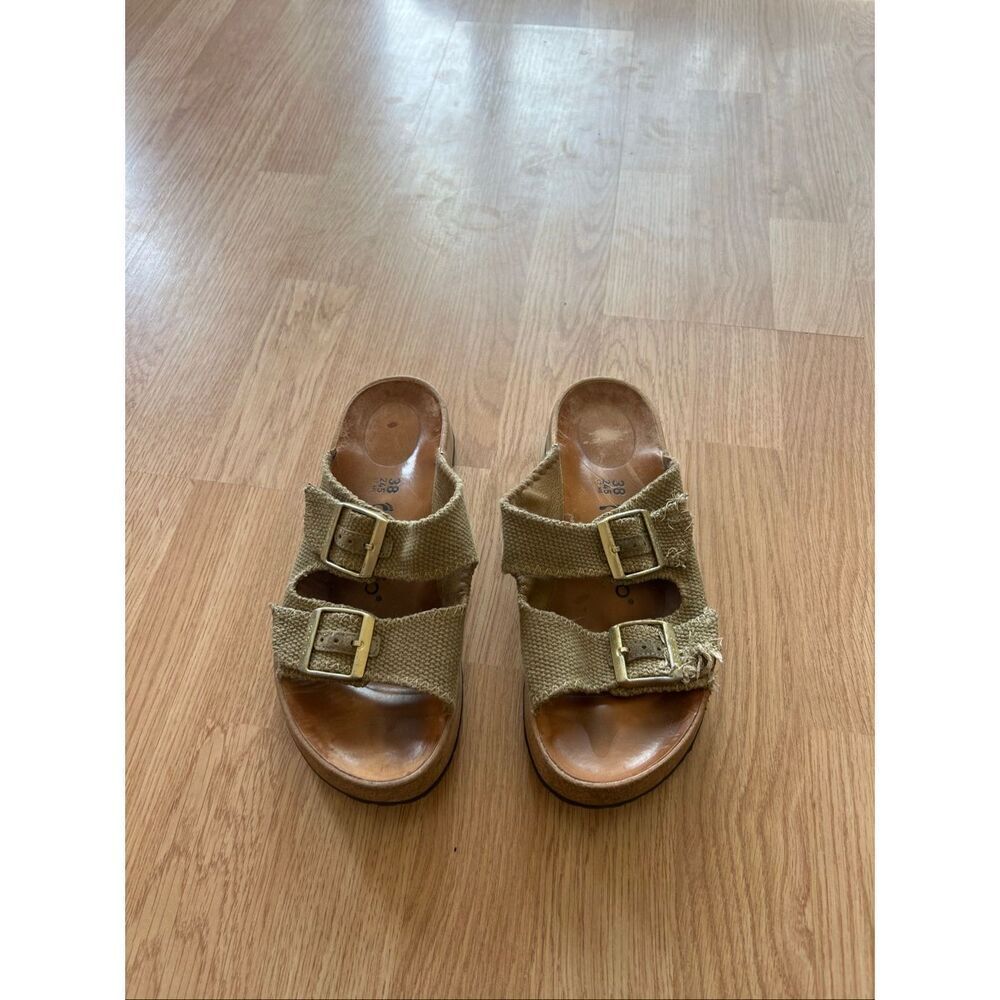 Papillio By Birkenstock Woman’s Sandals Size 7 (38) Preowned -Flaws